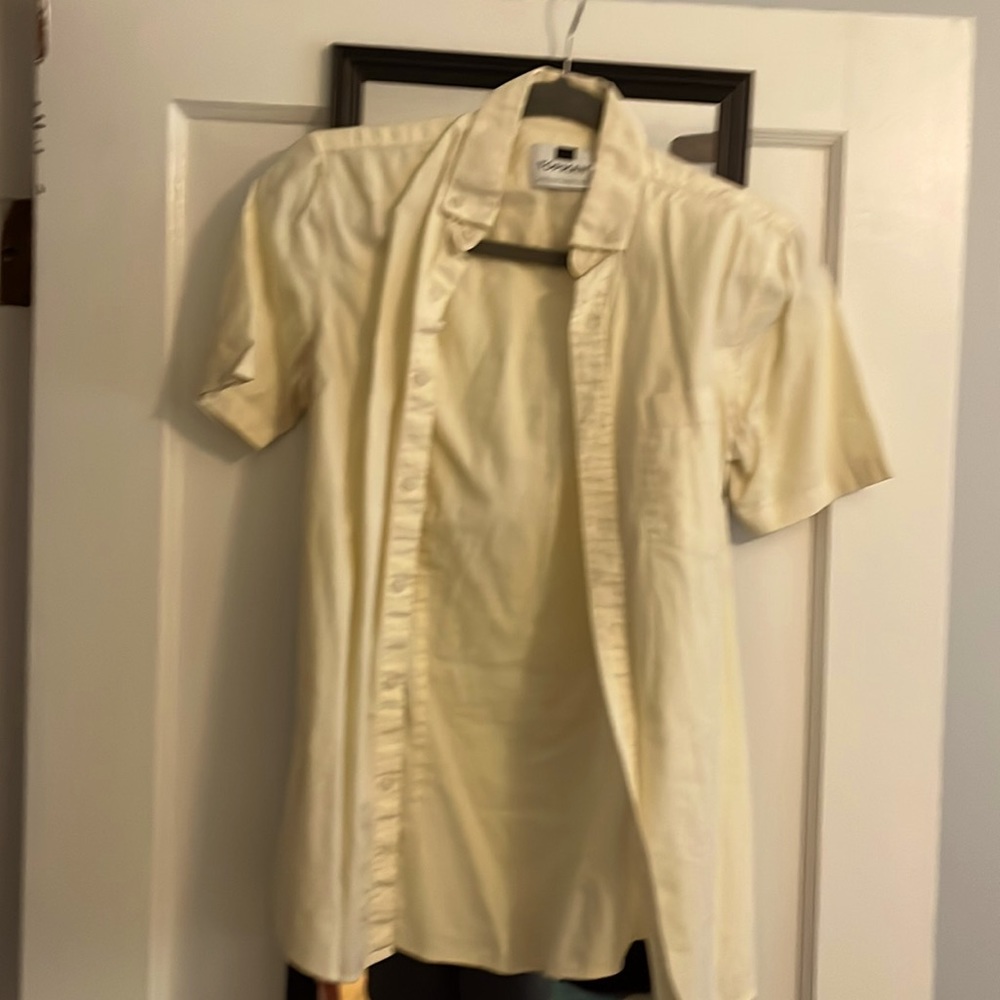 TopMan xs short sleeve button down